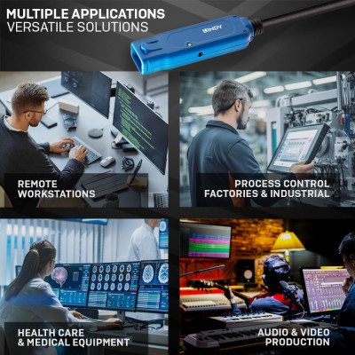 Lindy 43361 cavo USB USB 3.2 Gen 1 (3.1 Gen 1) 20 m USB A Nero