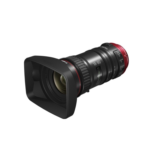 Obiettivo EF Power Zoom Cine18-80mm t4.4 L IS KAS - Metrica - 1714C003
