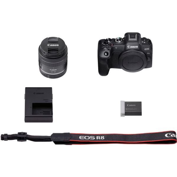 Fotocamera Mirrorless EOS R8 + RF 24-50mm F4.5-6.3 IS STM