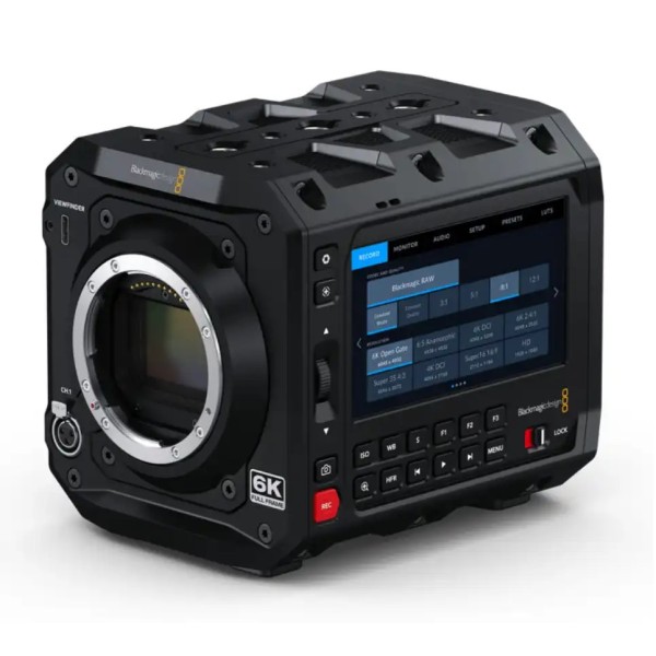 Camera full frame 6K con risoluzione 6048x4032, display 41920 x 1080 (ARRI PL)