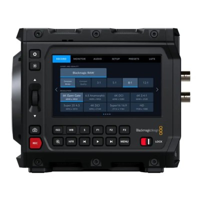 Camera full frame 6K con risoluzione 6048x4032, display 41920 x 1080 (ARRI PL)