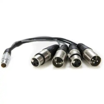 Cavo breakout da LEMO Tipo a XLR In/Out  a 10 pin per Shogun Ultra