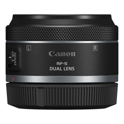 Canon RF-S 7.8mm F4 STM DUAL MILC Stereoscopic lens Nero