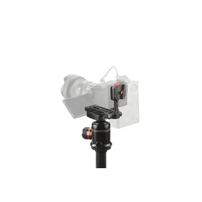 Piastra di montaggio V-mount con treppiede pieghevole