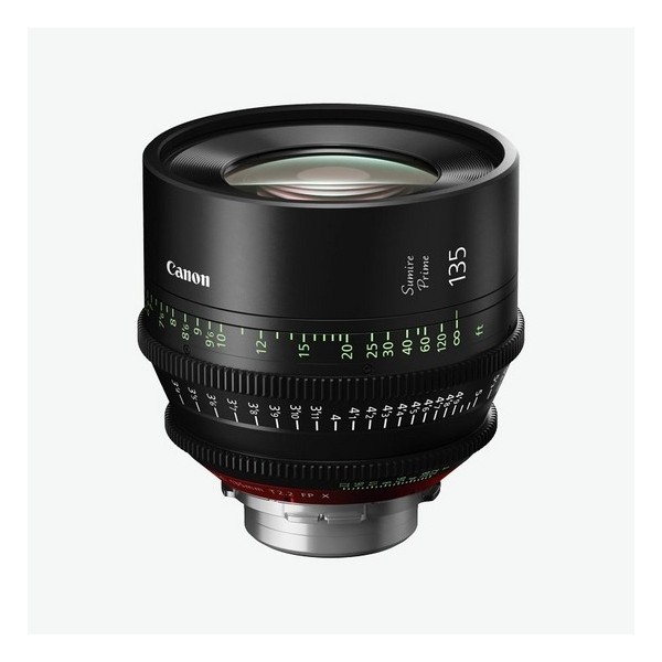 Prime Lens Cine Style EF 135mm T2.2 - Metric scale