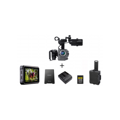 Full-frame 4K Cinema Camera 10,2MP  15+ Stops DCI 4K60p - Kit con valigia rigida