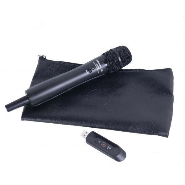 Radio Microfono gelato con connessione USB per smartphone e computer