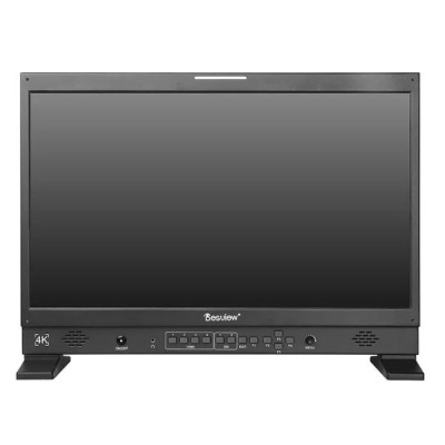 23.8 UHD 3840x2160 Quad Split View 4K HDMI 3G-SDI Broadcast Monitor con HDR