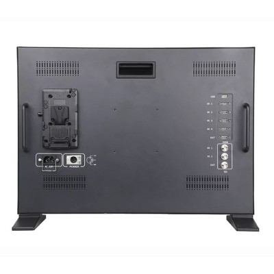 23.8 UHD 3840x2160 Quad Split View 4K HDMI 3G-SDI Broadcast Monitor con HDR