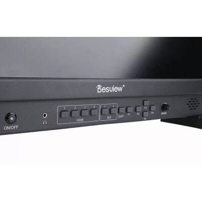 23.8 UHD 3840x2160 Quad Split View 4K HDMI 3G-SDI Broadcast Monitor con HDR