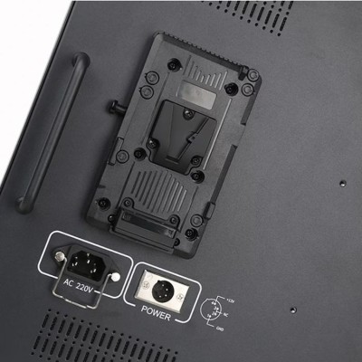 23.8 UHD 3840x2160 Quad Split View 4K HDMI 3G-SDI Broadcast Monitor con HDR