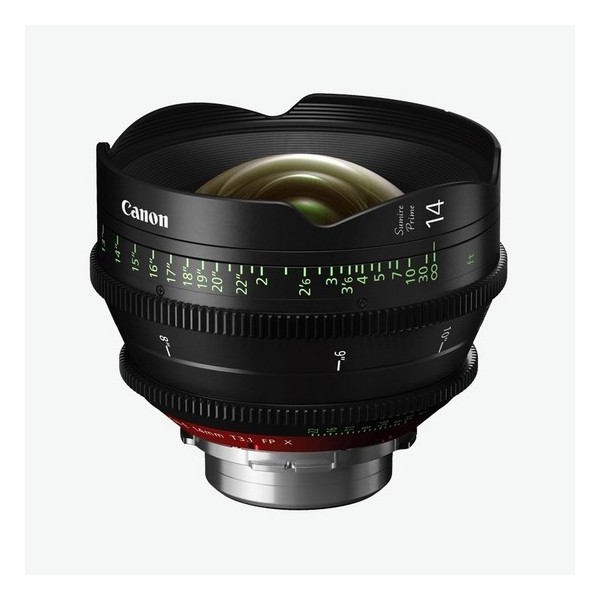 Prime Lens Cine Style 14mm T3.1 FP X - PL Mount  - scala metrica
