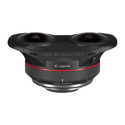 Canon RF 5.2 mm f2.8L Dual Fisheye SLR Obiettivo fish-eye ampio Nero