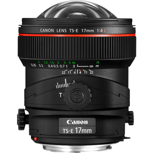 Obiettivo TS-E 17mm F/4.0 L con Astuccio e Paraluce -  Filtri 77mm 3553B005