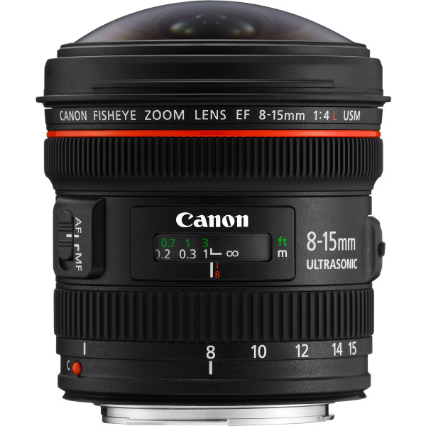 Canon Obiettivo EF 8-15 mm f/4L Fisheye USM
