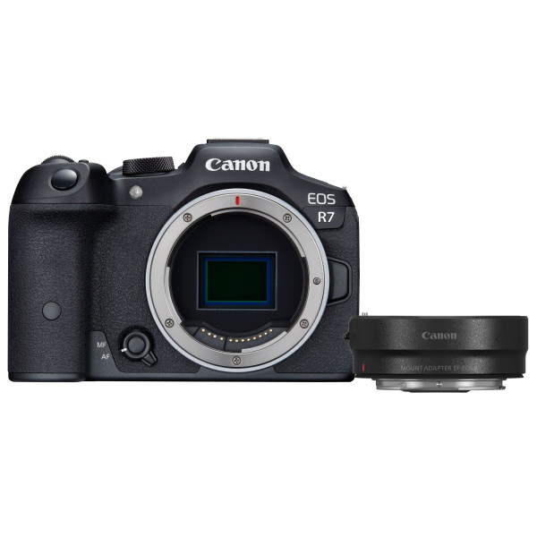 Canon EOS R7 + EF- R Adapter