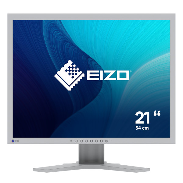 Monitor da 21 e tecnologia IPS, formato 4:3, Porte USB 2, lm 500 cd/mq - Grigio
