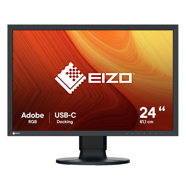 Monitor Grafico 24 CS2400S ColorEdge (1920 x 1200), IPS (Wide Gamut) - Nero