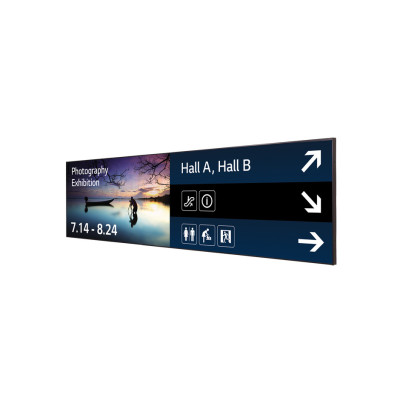 LG 88BH7D Design panorama 2,24 m (88") 700 cd m² Nero