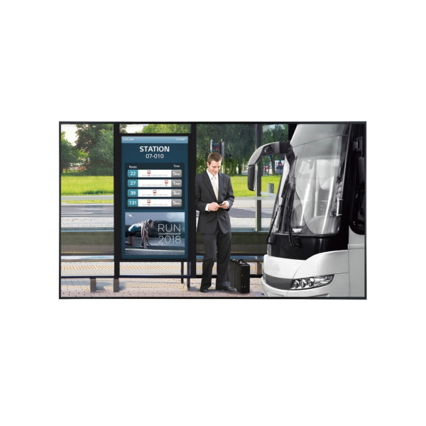 LG 55XF3E-B visualizzatore di messaggi Pannello piatto per segnaletica digitale 139,7 cm (55") LCD 3000 cd/m² Full HD Nero